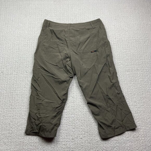 VTG Chlorophylle Amphibious Hiking Tech Capri Women Sz 10 Brown Ourdoor - Picture 7 of 11